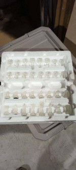 Bombay Company Glass Vintage Chess Set