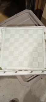 Bombay Company Glass Vintage Chess Set