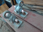 * Heavy Duty Swing Hangers for Wooden Swing Sets TWO  Pair