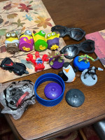 Huge new & like new 80 piece toy figure items! Great deal