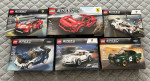 LEGO Speed Champions Porsche Mustang Ferrari Fiesta Car Set