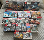 LEGO Star Wars Huge Collection of Brand New Sealed Retired Sets