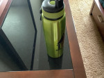 Basketball, New water bottle, New stuff toy