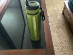 Basketball, New water bottle, New stuff toy