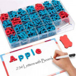 Firm Price! Brand New in a Box 234-Piece Magnetic Letters Kit