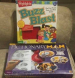 Pict. Man, Buzz Blast + Triv. Pursuit + Burping Bobby