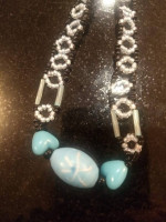 Blue Bead Necklace