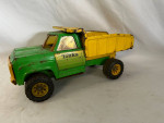 1970's Tonka Dump Truck Neon Green & Yellow 13190