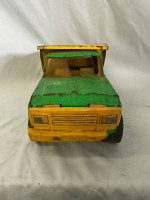 1970's Tonka Dump Truck Neon Green & Yellow 13190