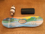 Zippy Maplewood Balance Board Ergonomic Training System with Solid Har