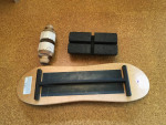 Zippy Maplewood Balance Board Ergonomic Training System with Solid Har