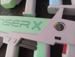 LASER X LAZER TAG 2 LIGHT UP TOYGUNS