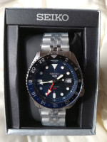 SEIKO 5 Sports SKX Style GMT Automatic watch