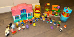 Fisher Price Little People Toy Sets House Marketplace Ship School Bus