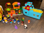 Fisher Price Little People Toy Sets House Marketplace Ship School Bus