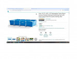 Outdoor pool Intex