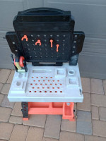 Zany Zoo wood activity cube 18" tall