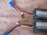 Pair Of Turnigy Matched 2 Cell Lipo Batteries