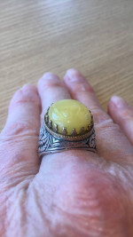 Silver Ring, Ukrainian purchase when war started, Turkish design, 10.0