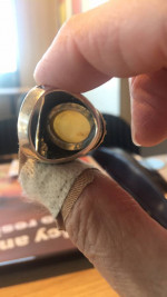 Silver Ring, Ukrainian purchase when war started, Turkish design, 10.0