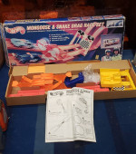 Vintage Hot Wheels Mongoose & Snake Drag Race Set 1993