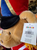 Aurora A&A Teddy Toy Soldier Bear Military Plush 24" tall approx | New with Tags