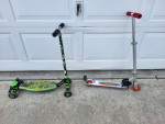 2 Used Kick Scooters