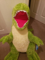NEW JUMBO DINOSAUR  45" TALL WITH TAGS