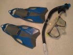 💦 U.S. DIVERS * KIDS * 3- Piece SNORKEL SET