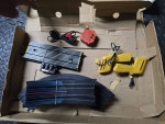 Vintage AFX Lazer 2000 Wall Climber Aurora Slot Car Racing Track Set