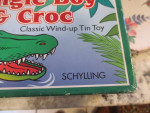 Jungle Boy and croc