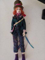 Johnny Depp Disney Mad Hatter Alice Through Looking Glass Doll