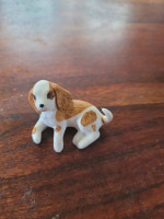 4 vintage doll house size dogs