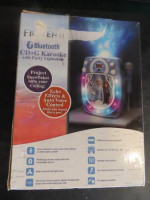 Disney Frozen II Karaoke with Snowflake Projector and Microphone cd+g