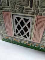 Vintage Metal Dollhouse with Superior Furniture