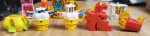 McDino Changeables McDonalds Happy Meal Toys Lot 11 Transformers Etc