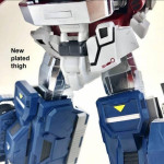 FANS HOBBY MB-06, MBA-01, MBA-03 POWER BASER W/ Hand, Head, Thigh upgrades, Tran