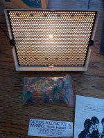HASBRO LITE BRITE ORIGINAL BOX COMPLETE SET VINTAGE