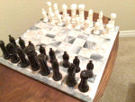 Porcelain & wooden Chess Sets
