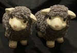 Pair of Lamb Figurines