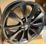 Tesla model X or S 19” new blk rims tires set sport style