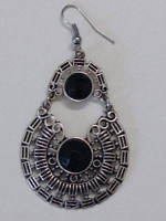 Silver-tone Earrings from India