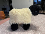 Sheepskin Evergreen Farm 8" All Wool Plush Toy Oxford Sheep
