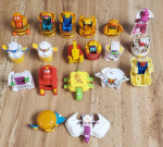 McDino Changeables McDonalds Happy Meal Toys Lot 19 Transformers Etc