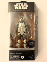 rare Star Wars Black Series - Carbondized Scout Trooper Exclusive