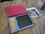 Vintage 1970 Scrabble RSVP 3D Word Board Game Crossword Complete