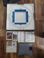 Vintage 1977 Scrabble Deluxe Rotating Turntable Board Game Blue