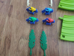 Vintage Motorcycle Racing Set Woolworth 1973 Tomy Toys Slot Car Japan
