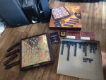 Scrabble 50th anniversary collectors edition Board Game with timer