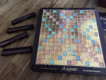 Scrabble 50th anniversary collectors edition Board Game with timer